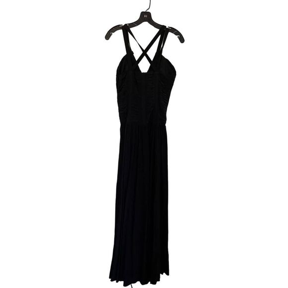 Ulla Johnson Anya silk Gown Noir US12 - Picture 9 of 13